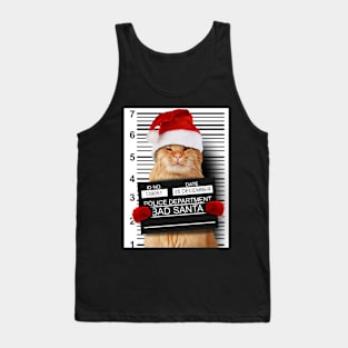 BAD SANTA CAT Tank Top